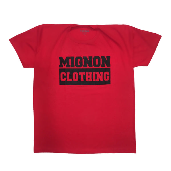 Mignon Clothing Logo T-Shirt - Red