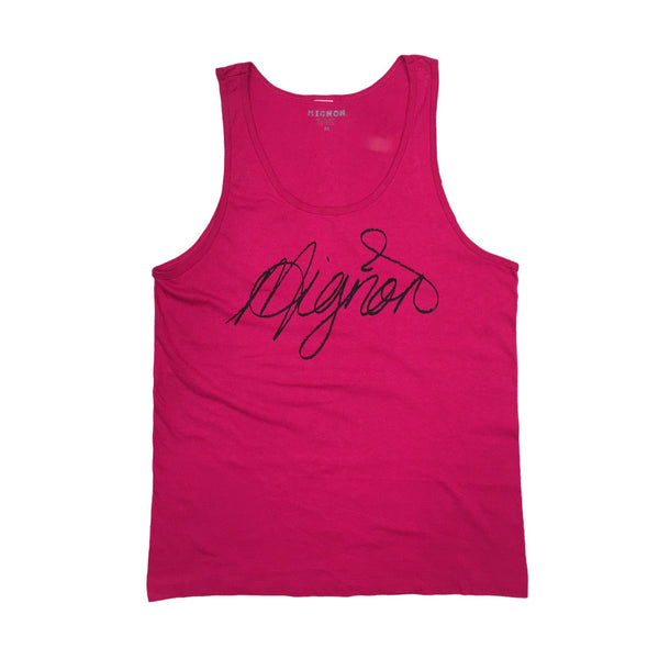 Mignon Signature Tank - Pink