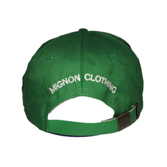 Mignon 'MIGN' Strap Back - Green
