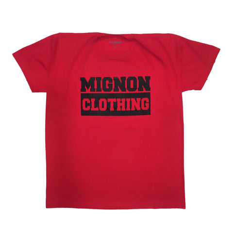 Mignon Clothing Logo T-Shirt - Red