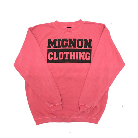 Mignon Clothing Crew Neck - Pink