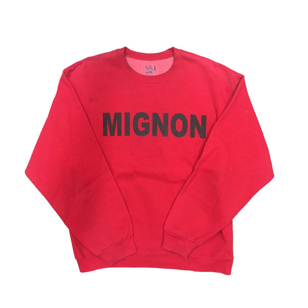 Mignon Crew Neck - Red